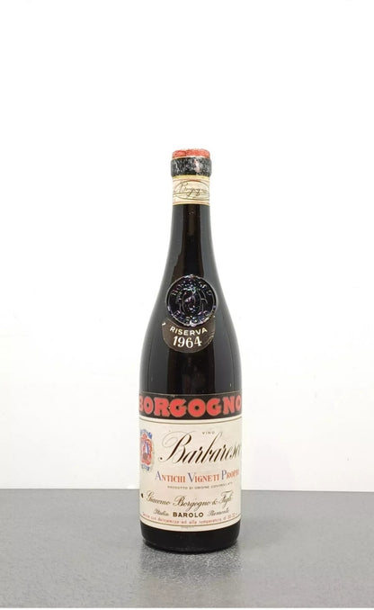 Barbaresco Giacomo Borgogno 1964 Riserva bott. 72 cl 13.5%