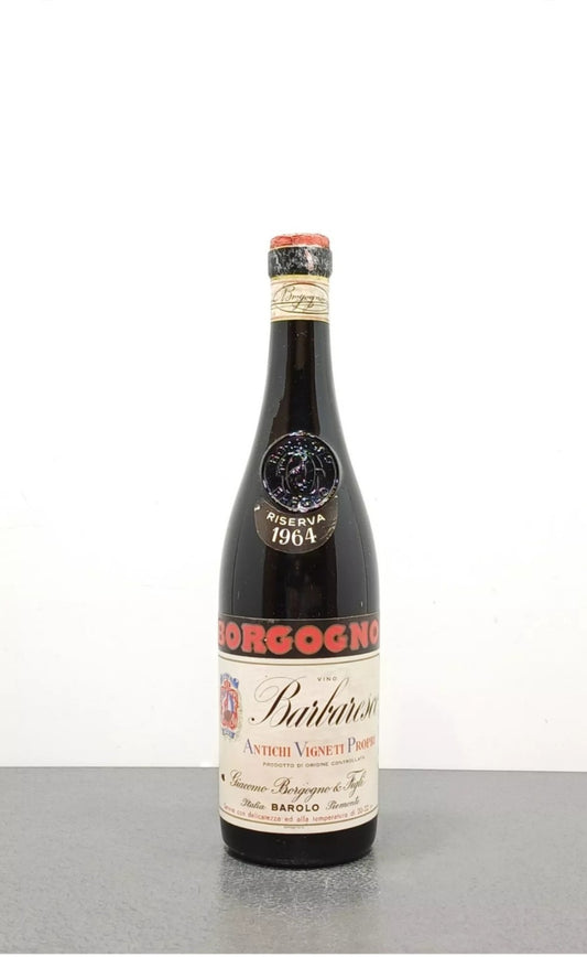 Barbaresco Giacomo Borgogno 1964 Riserva bott. 72 cl 13.5%
