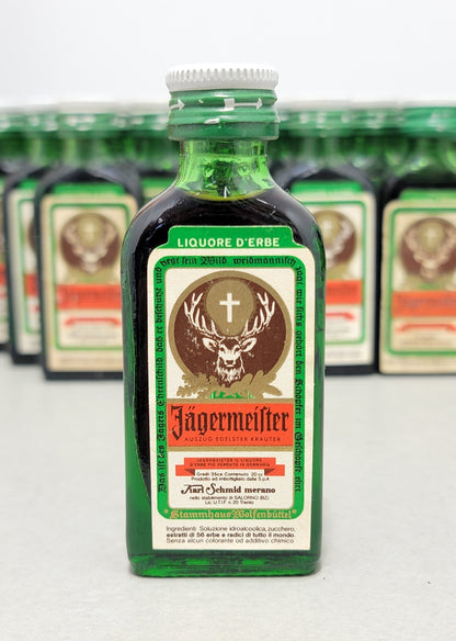 Amaro Jegermeister 1970s 60 bottle Mignon 4 cl 35%