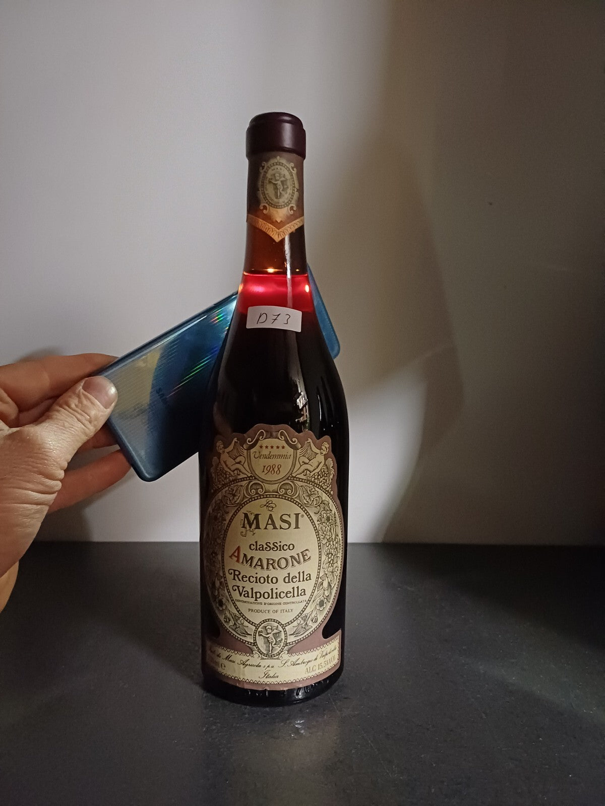 Amarone Masi 1988 Recioto Della Valpolicella bott..75 cl 15%
