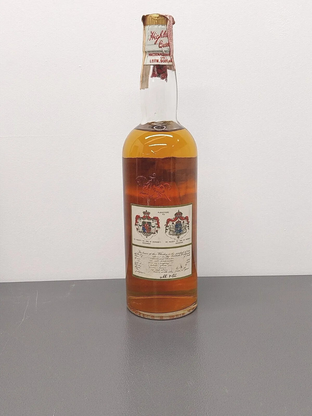 Whisky Highland Queen anni 60 bott. 0.75 cl