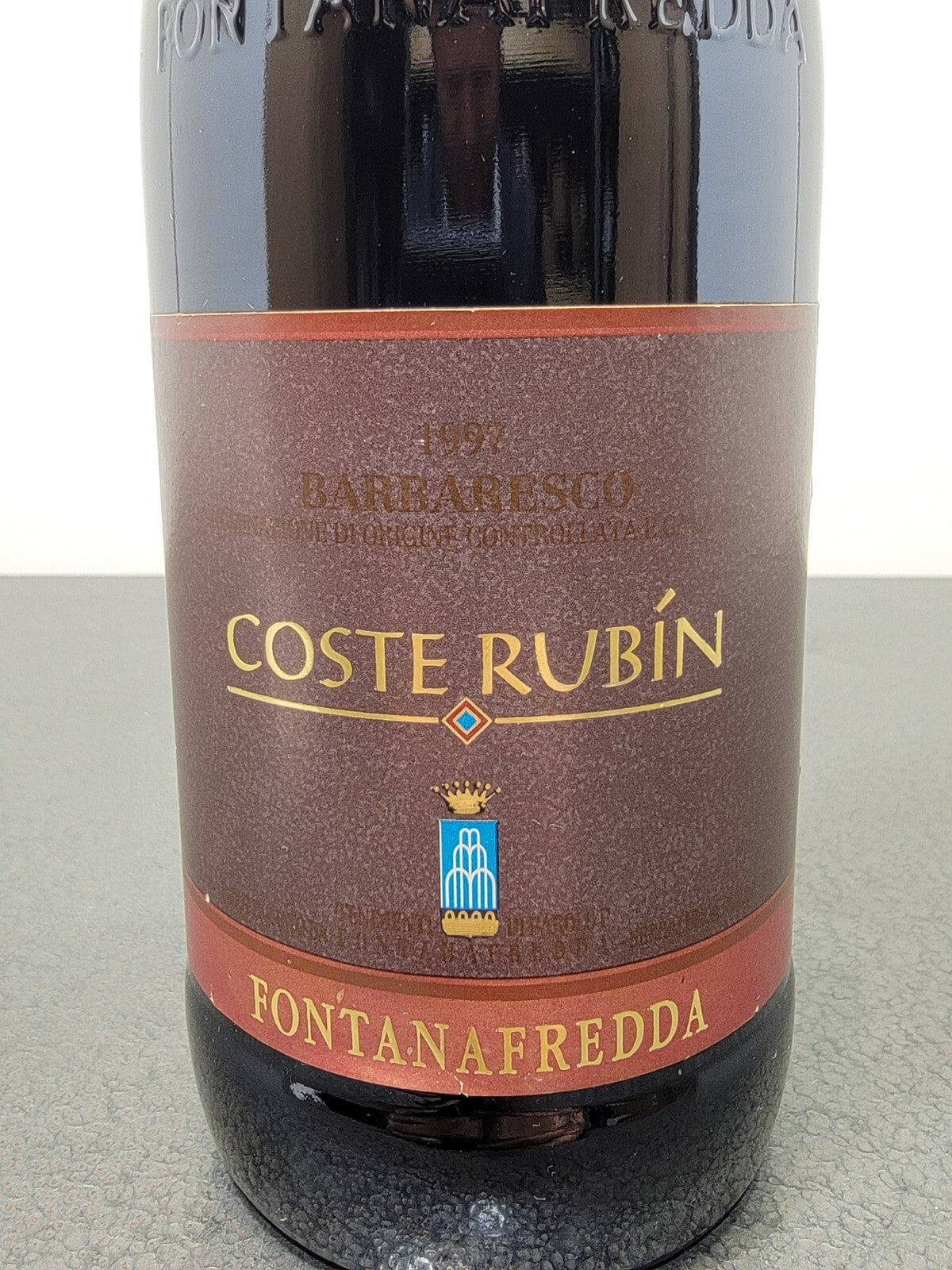 Barbaresco Fontanafredda 1997 Coste Rubin bott. 75 cl 14%