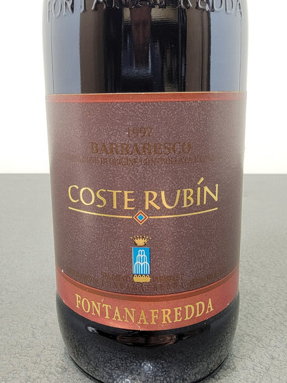 Barbaresco Fontanafredda 1997 Coste Rubin bott. 75 cl 14%