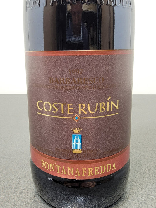 Barbaresco Fontanafredda 1997 Coste Rubin bott. 75 cl 14%
