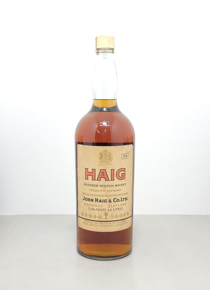 Whisky John Haig 4,5 litri 1970s Blended Scotch Whisky 43%