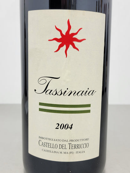 Tassinaia Castello del Terriccio 2004 Magnum Cassa Di Legno bott. 1,5 lt 14%