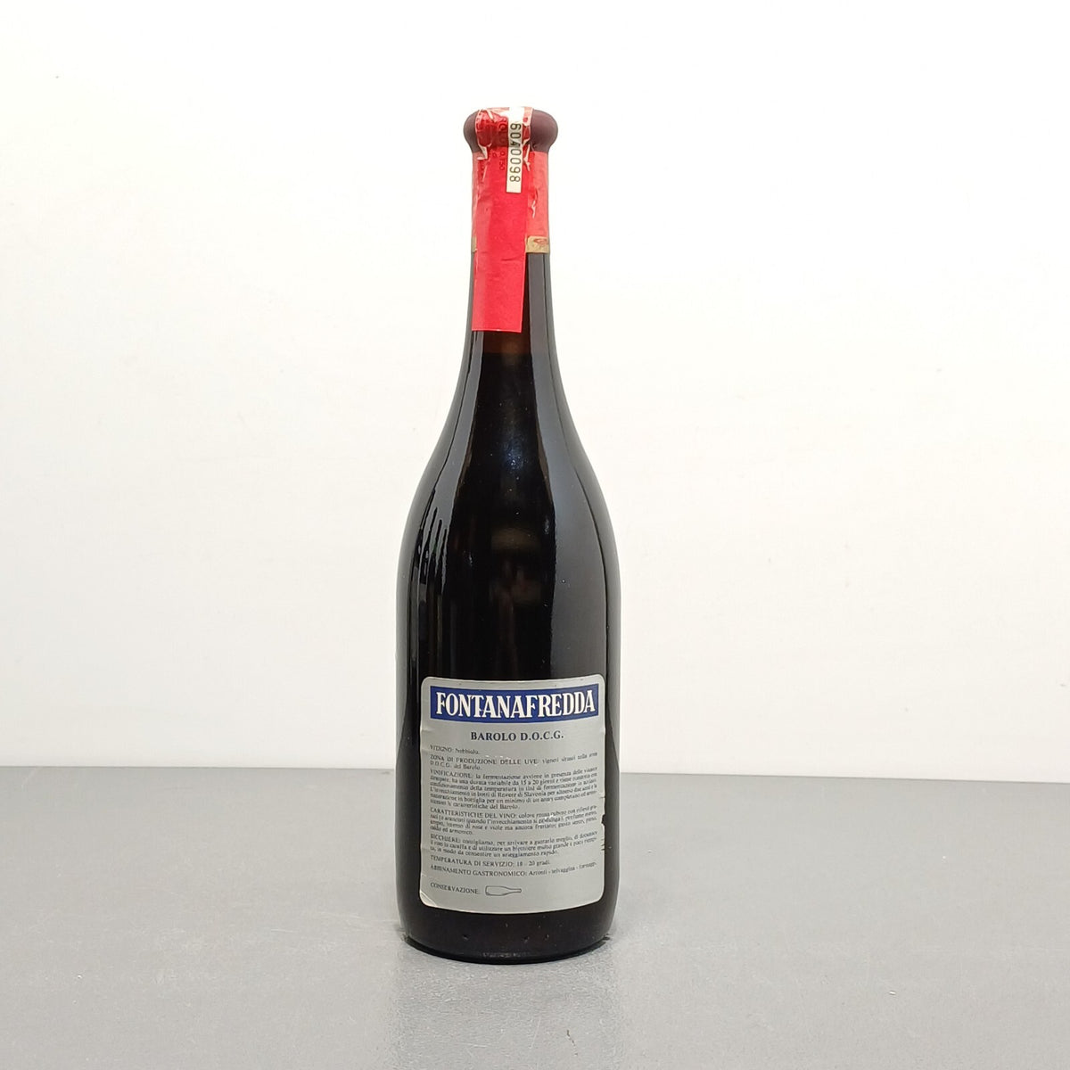 Barolo 1982 Fontanafredda Serralunga D'Alba bott. 75 cl 13%