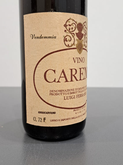 Carema Luigi Ferrando 1973 bott.72 cl 12.5%
