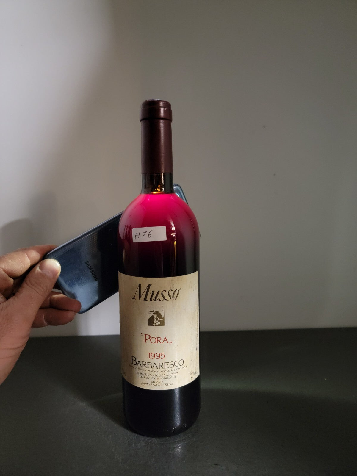 Barbaresco Musso Pora 1995 bott. 75 cl 13.5%