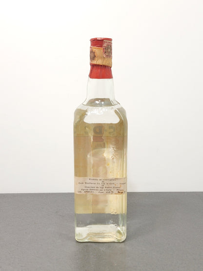 Dry Gin Cork Red Label 1960s bott.75 cl 43%