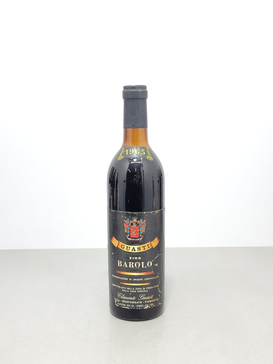 Barolo Guasti Clemente 1965 Nizza Monferrato bott.72 cl 13 %