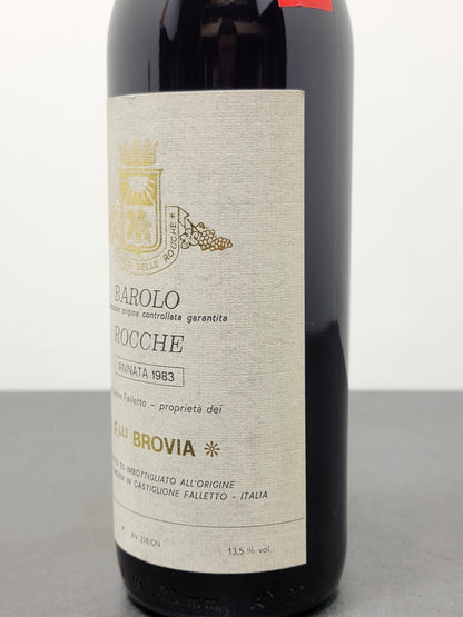 Barolo Rocche Fratelli Brovia 1983 Castiglione Falletto bott. 75 cl 13.5%