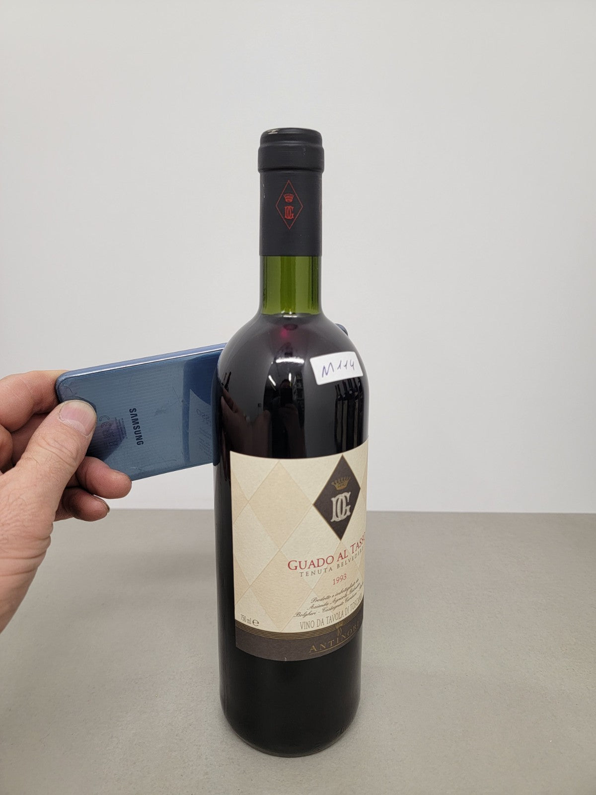 Guado al Tasso 1993 Tenuta Belvedere Antinori Bolgheri Superiore 75 cl 12,5%