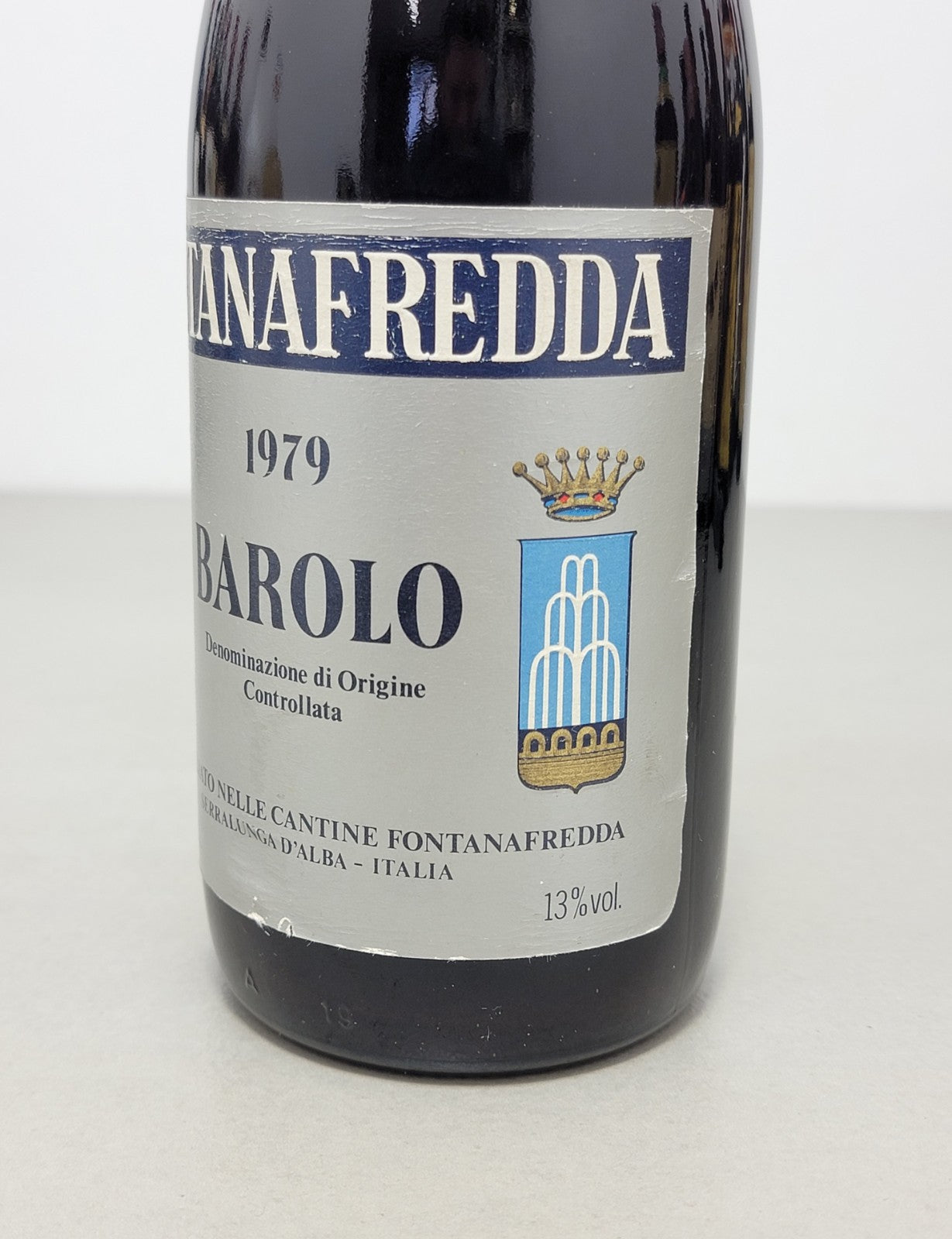 Barbaresco Fontanafredda 1979 Serralunga D'Alba bott. 75 cl 13 %