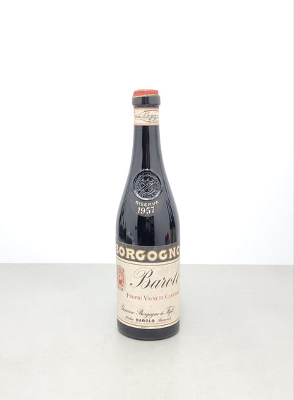 Barolo Borgogno Riserva 1957 Propri Vigneti Canubbi bott.72 cl 13.5%