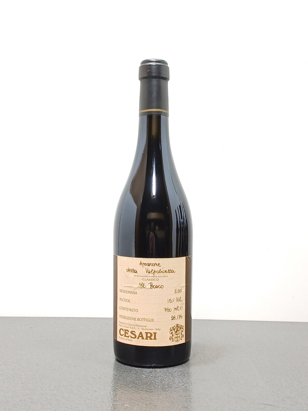 Amarone Cesari 2001 il Bosco Amarone Della Valpolicella Classico bott. 75 cl 15%
