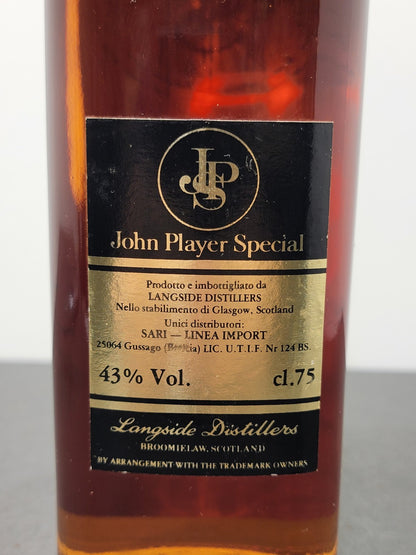 Whisky John Player Special 12 Years Old 1970s bott.75 cl 43%
