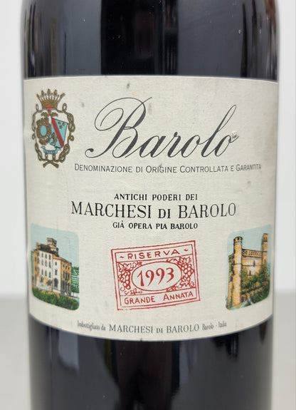 Barolo Marchesi Riserva 1993 Grande Annata bott. 75 cl 13,5%