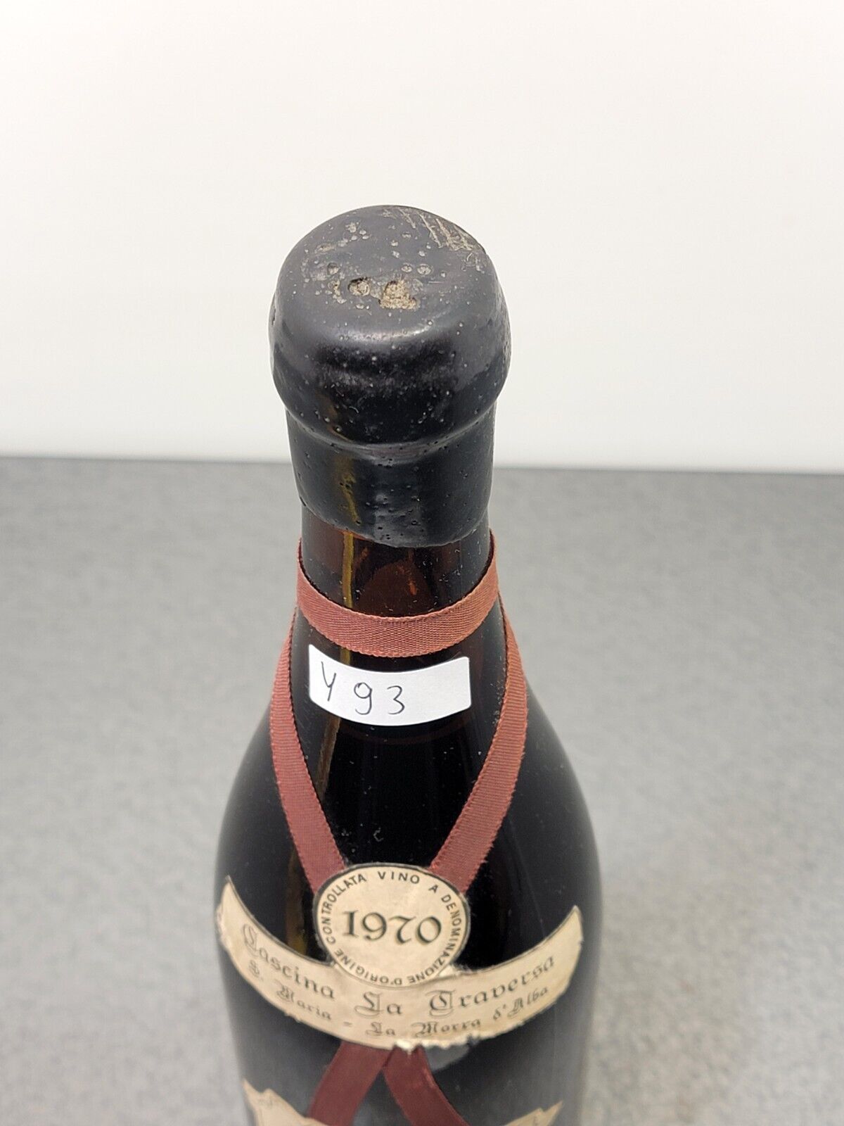 Barolo Cascina la Traversa 1970 La Morra bott.72 cl 13.5%