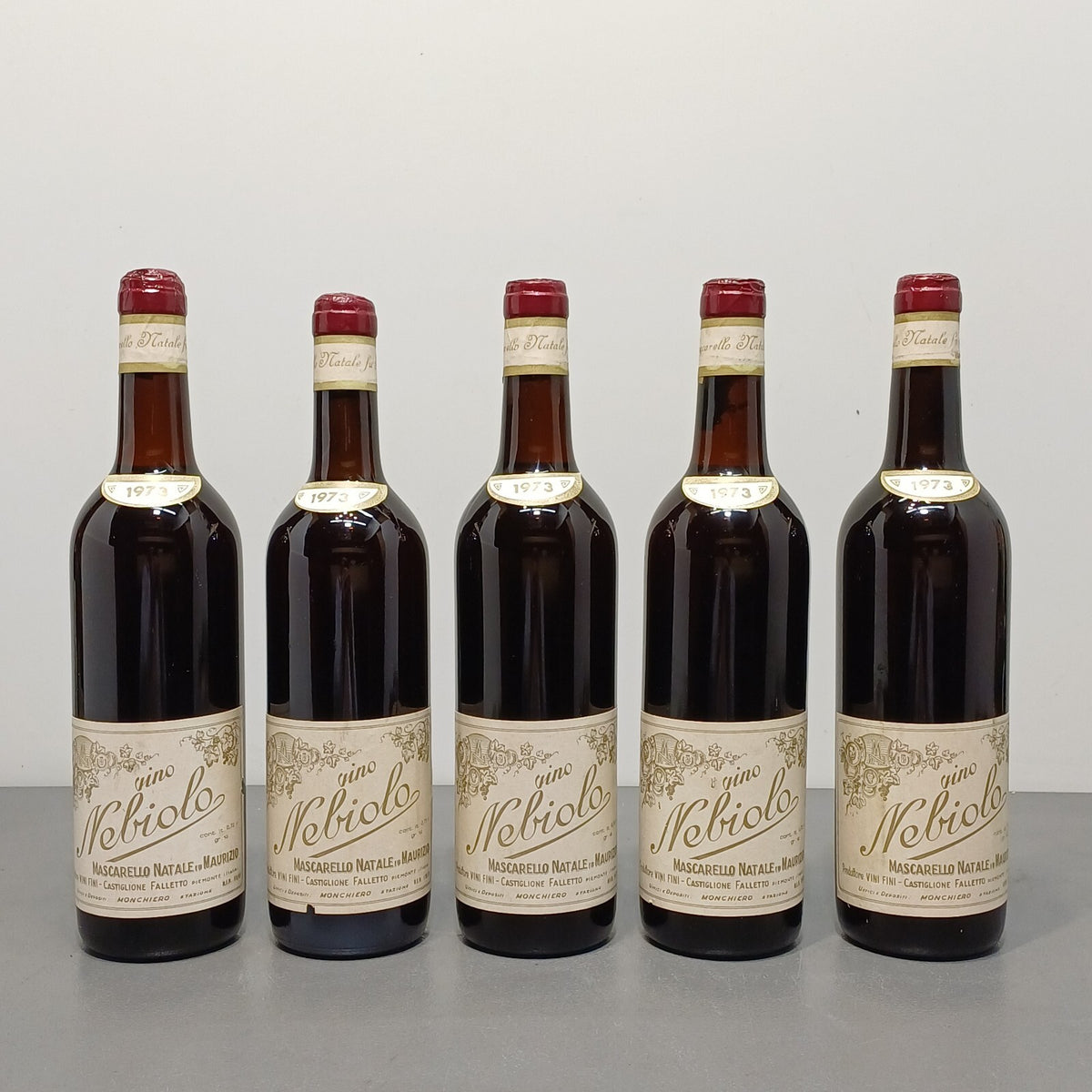 Nebbiolo Mascarello 1973 Natale fu Maurizio Castiglione Falletto bott. 72 cl