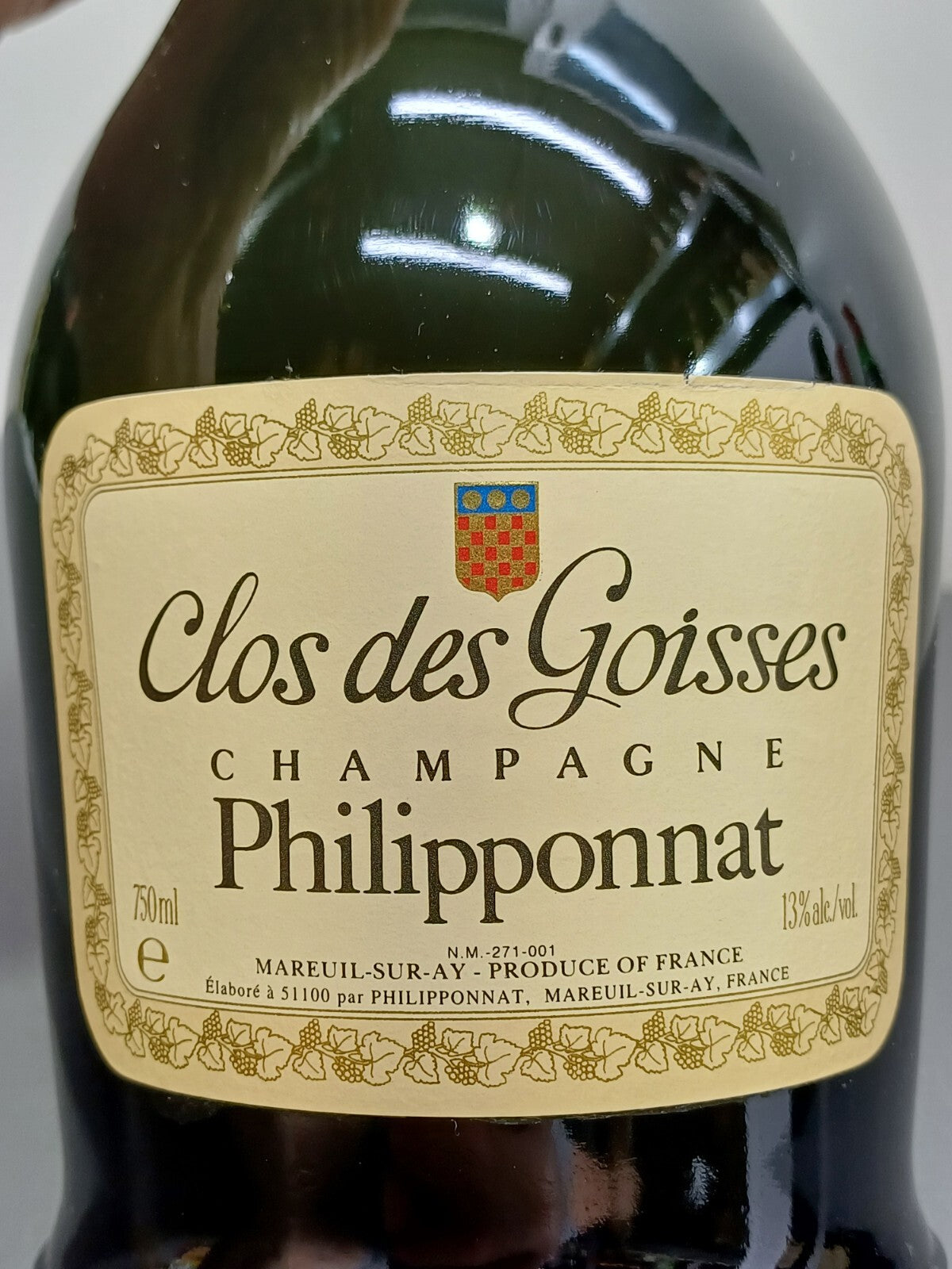 Champagne Philipponnat Clos Des Goisses 1986 bott.75 cl 13%