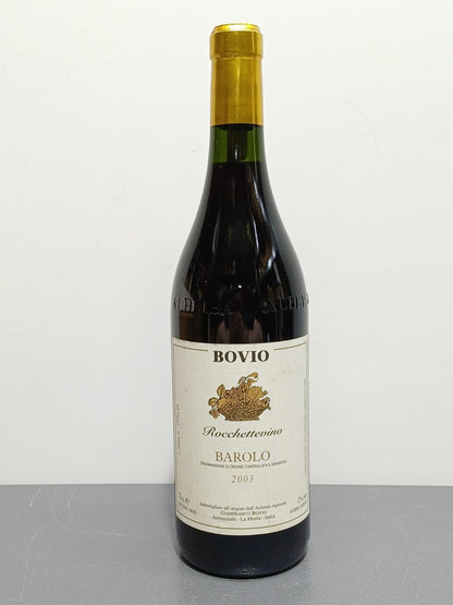Barolo 2003 Bovio Rocchettevino bott.75 cl