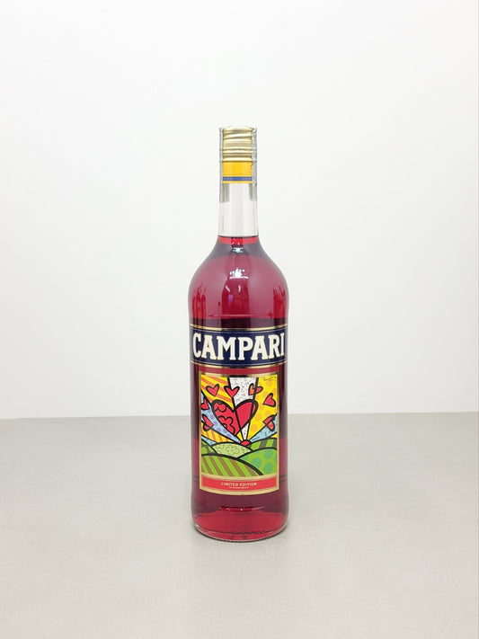 Campari Bitter Romero Britto Limited Edition 2000s bott. 1 litro