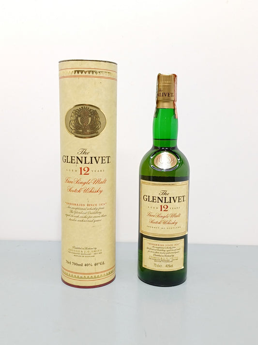 Whisky The Glenlivet 12 years Pure Single Malt bott.70 cl