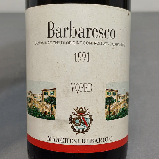 Barbaresco 1991 VQPRD Marchesi Di Barolo bott..75 cl 13%