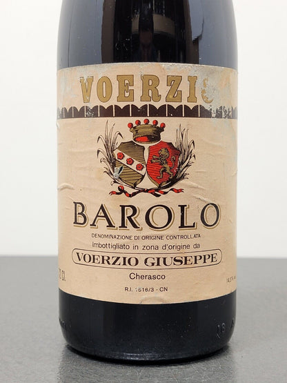Barolo Voerzio Giuseppe 1979 Cherasco bott72 cl 14.5%