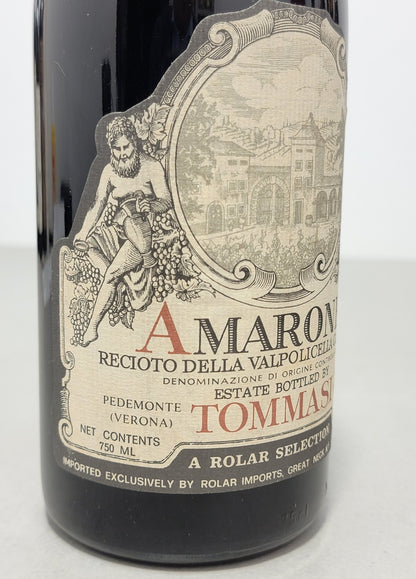 Amarone Tommasi 1981 Valpolicella Classico bott. 75 cl 15%