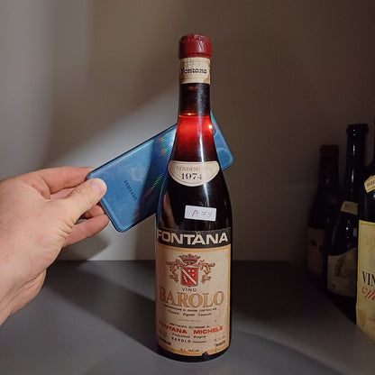 Barolo Fontana Michele 1974 Classici Vigneti Cannubi bott. 73 cl