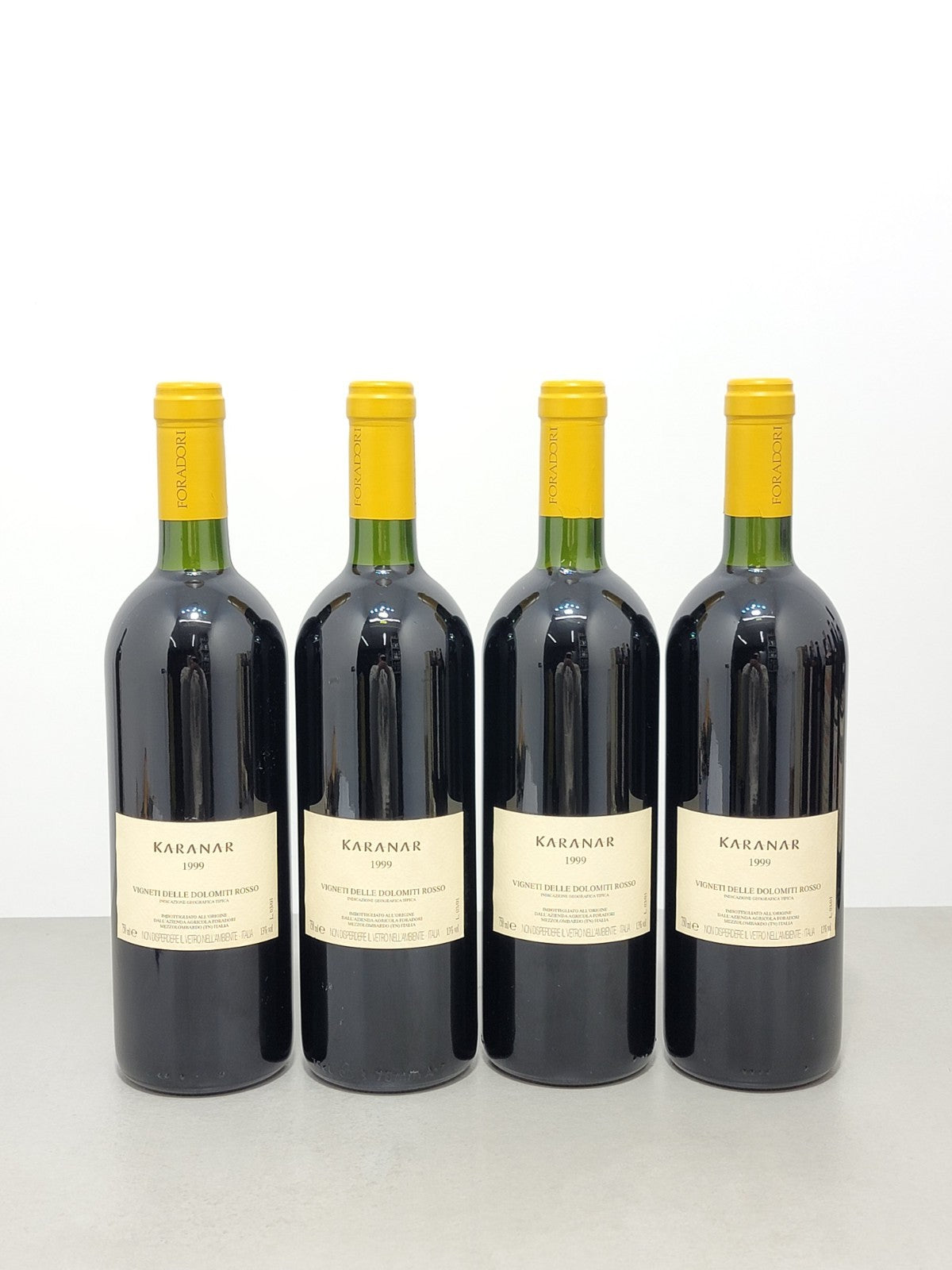 Karanar Foradori 1999 Mezzolombardo bott. 75 cl 13%