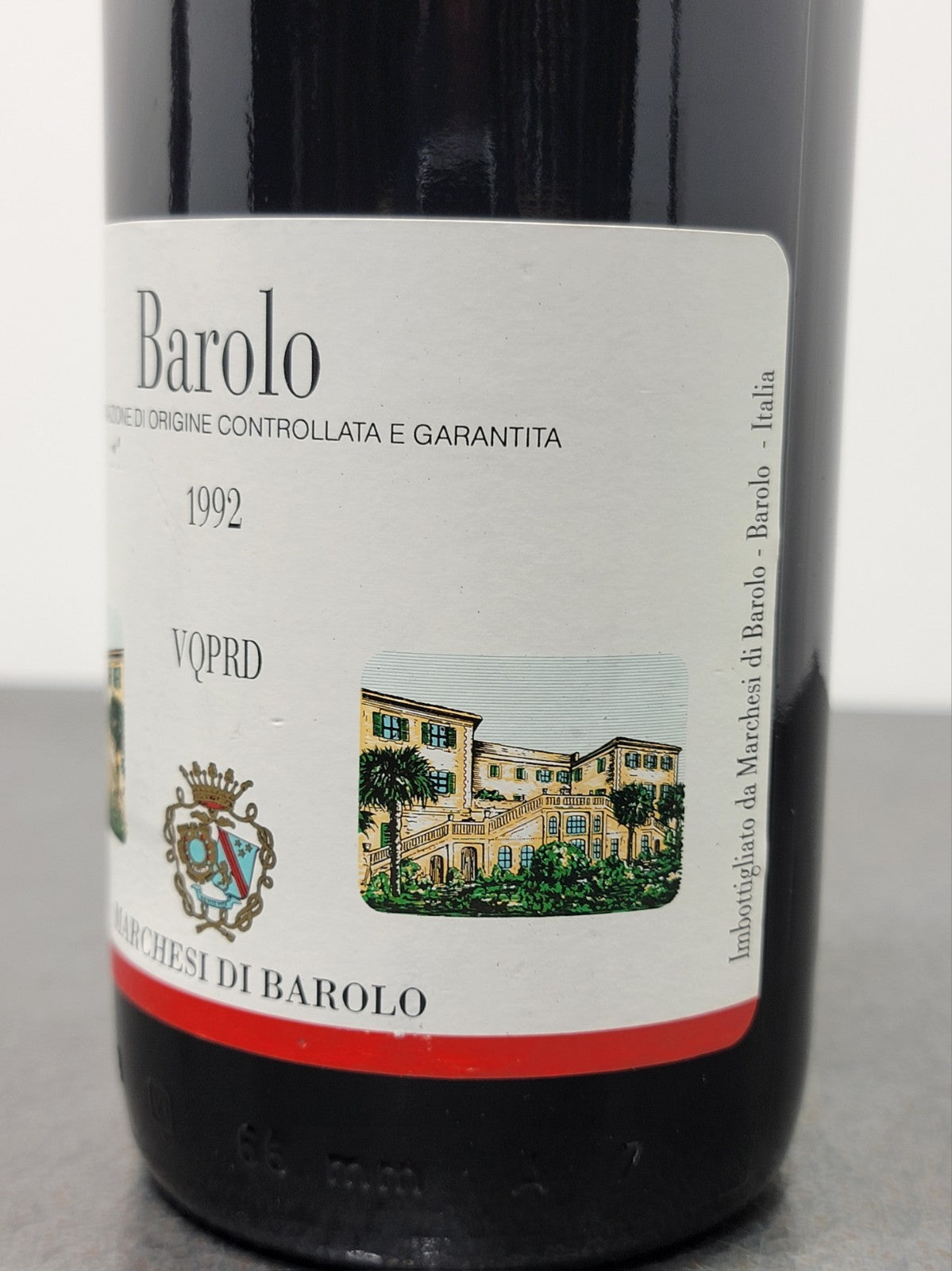 Barolo Marchesi Di Barolo 1992 VQPRD bott.75 cl 13.5%