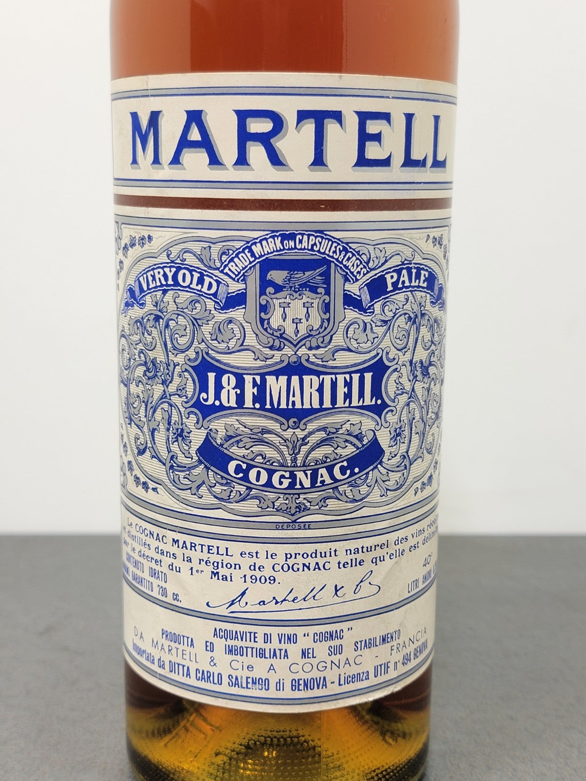 Cognac Martell 3 Star 1965 Anniversaire Grand Prix Exceptionnel bott.75 cl 40%