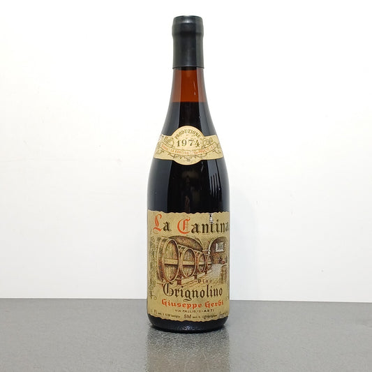 Grignolino 1974 Giuseppe Gerbi bott. 72 cl
