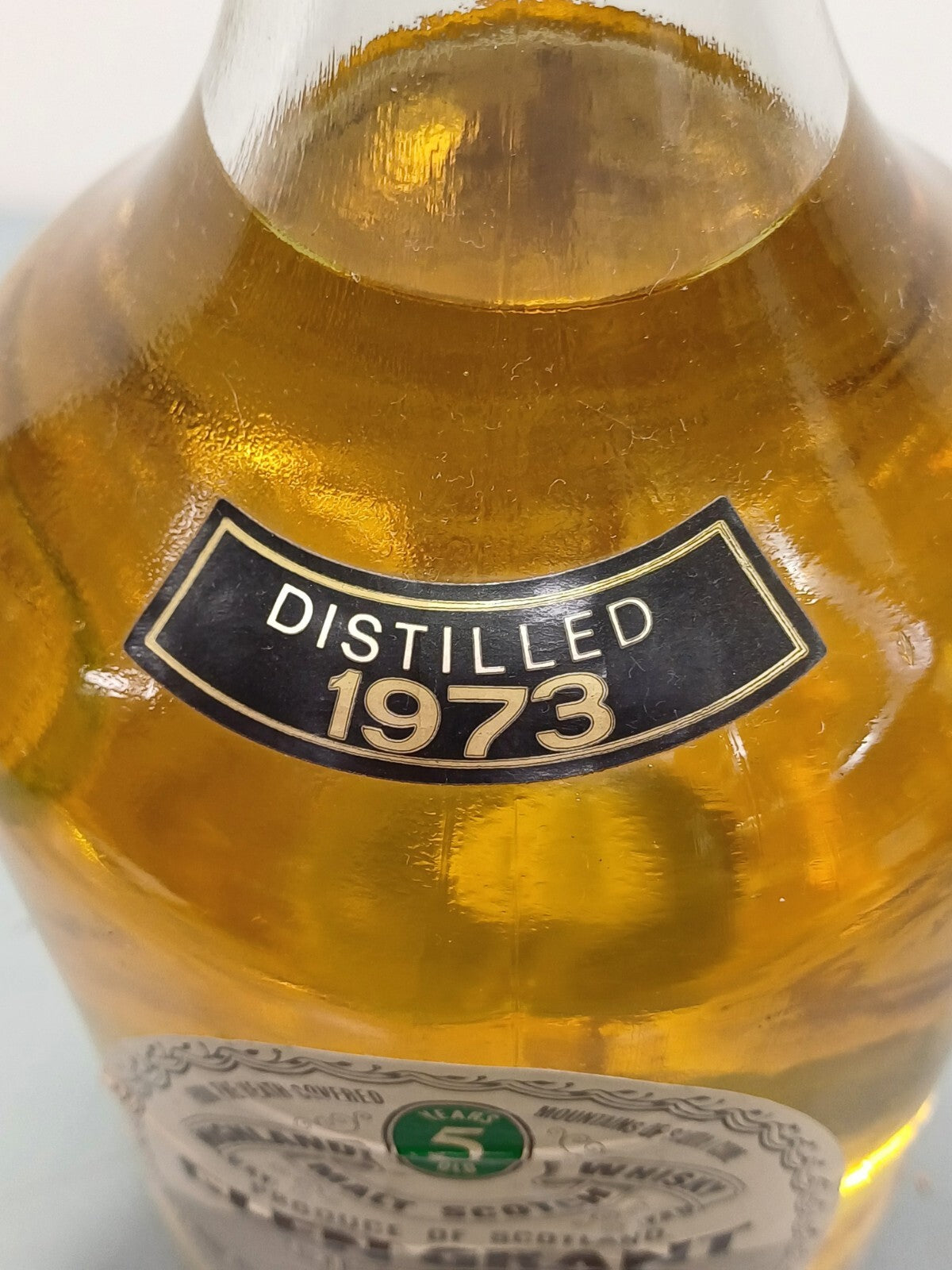 Whisky Glen Grant 5 years 19732 litri Highland Malt Scotch Whisky Glenlivet