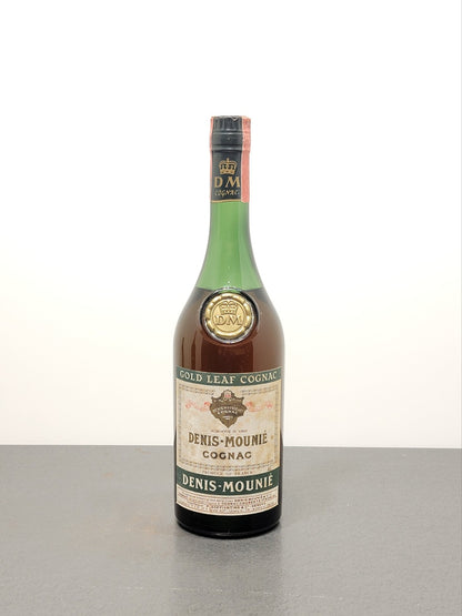 Cognac Denis Mounie Gold Leaf 1960s bott.73 cl 40%