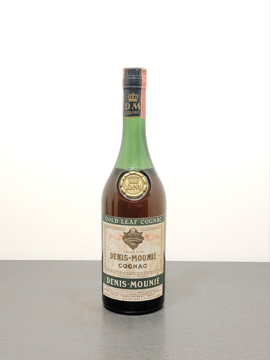 Cognac Denis Mounie Gold Leaf 1960s bott.73 cl 40%
