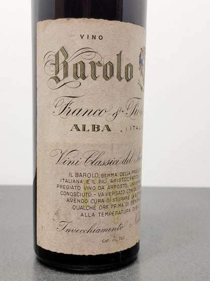 Barolo Franco Fiorina 1961 bott. 75 cl 13.5%