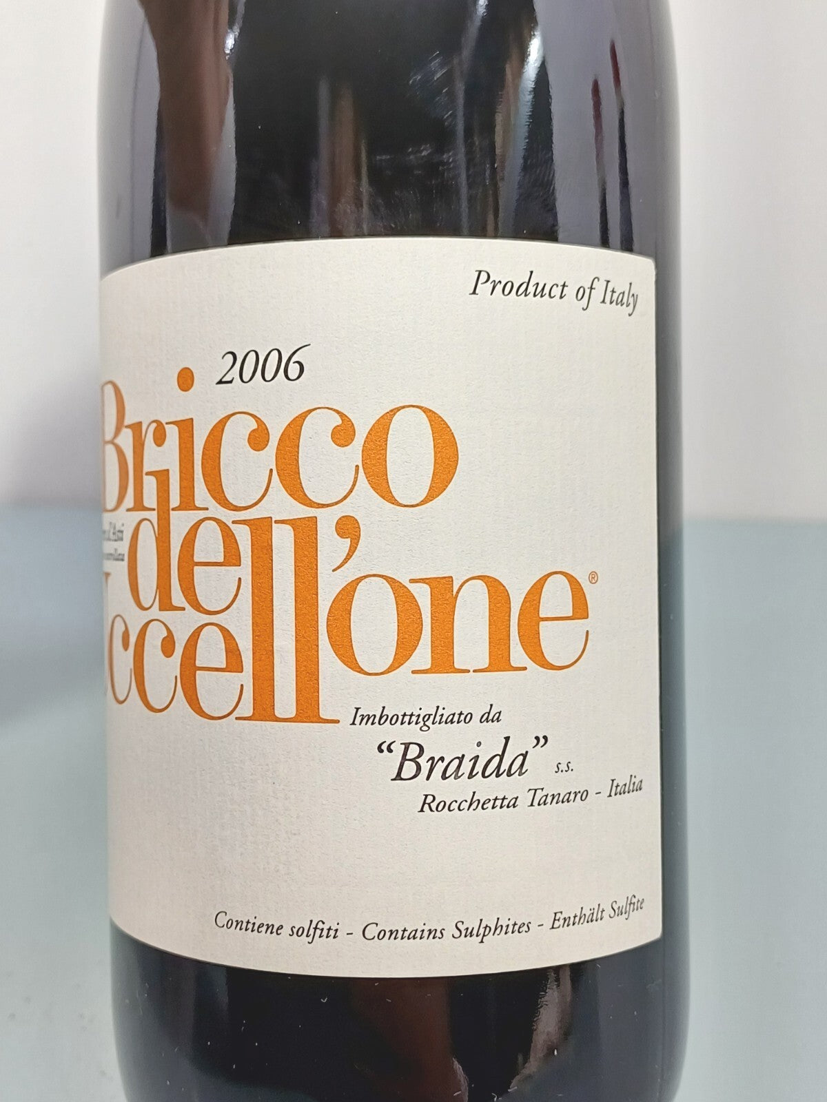 Bricco Dell Uccellone Barbera Braida bott.75 cl 14%