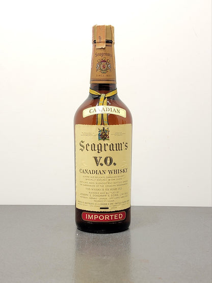 Whisky Canadian Seagram's V.O. 1967 6 Years Old bott.75 cl 43%