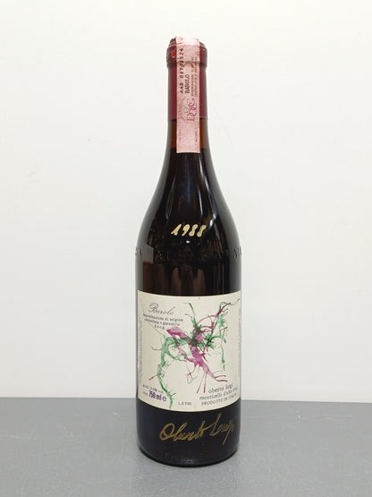 Barolo 1988 Oberto Luigi Monticello D'alba [Firmato Da Oberto Luigi] bott.75 cl