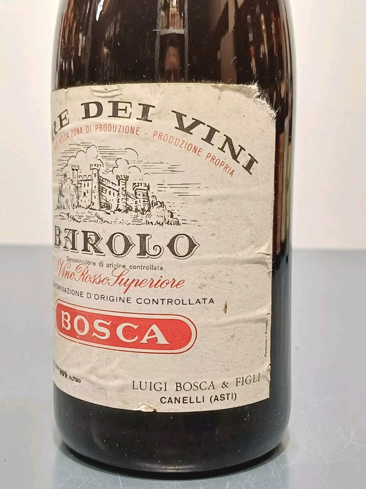 Barolo Luigi Bosca 1964 Vino Rosso Superiore bott.72 cl 13.5%