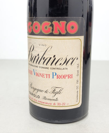Barbaresco Borgogno Riserva 1965 Antichi Vigneti Propri bott.. 72 cl 13,5%_5