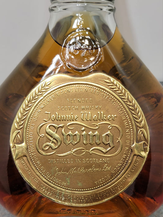 Whisky Johnnie Walker Swing 1980s Blended Scotch Whisky bott.75 cl 40%