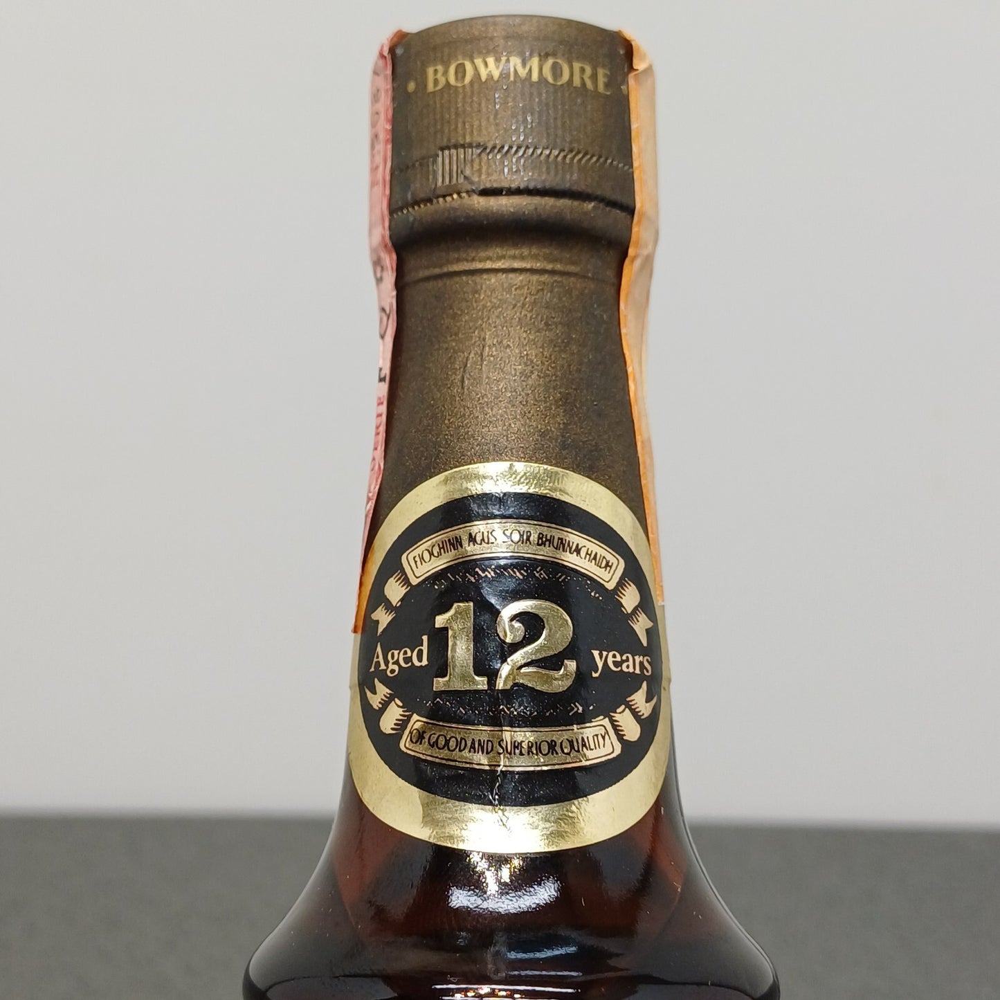 Bowmore 12 years Old Islay Pure Malt Scotch Whisky anni 80 bott. 75 cl 43%