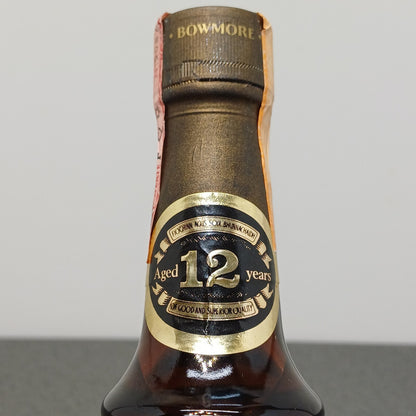Bowmore 12 years Old Islay Pure Malt Scotch Whisky anni 80 bott. 75 cl 43%