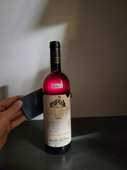 Barbaresco Bruno Giacosa 1993 Gallina di Neive  bott..75 cl 13.5%