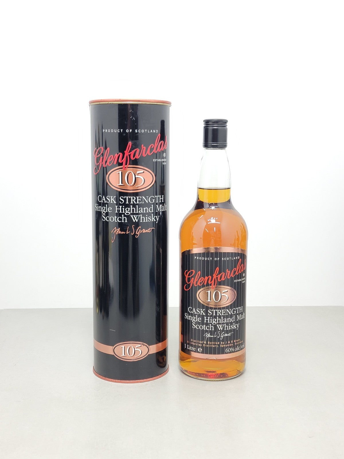 Whisky Glenfarclas 105 Cask anni 2000 Single Highland Single Malt 1 litro 60%